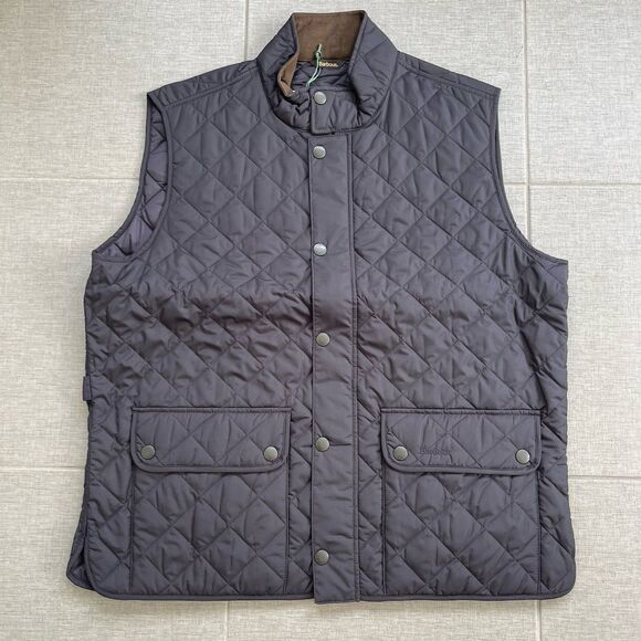 BARBOUR Lowerdale Gilet Vest Size XXL Navy Blue NEW Outdoors Preppy Classic - Picture 1 of 9